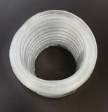3/8” ID x 1/2” OD x 25 Ft. Clear PVC tubing. Aquarium, water line, or beverage dispenser replacement.