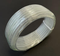 1/4” ID x 3/8” OD x 50ft Clear PVC tubing. Aquarium, water line, or beverage dispenser replacement.