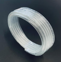 5/16” ID x 7/16” OD x 25 Ft. clear PVC tubing. Aquarium, water line, or beverage dispenser replacement.