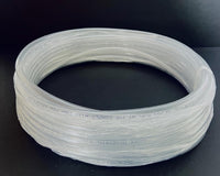 3/8” ID x 1/2” OD x 50 Ft. Clear PVC tubing. Aquarium, water line, or beverage dispenser replacement.