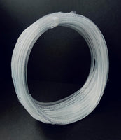 3/8” ID x 1/2” OD x 50 Ft. Clear PVC tubing. Aquarium, water line, or beverage dispenser replacement.