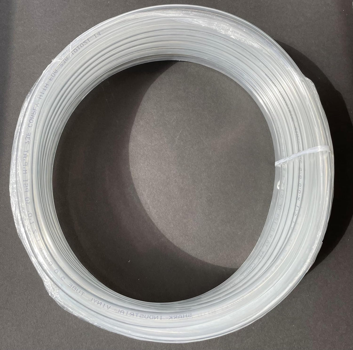 1/2 ID x 5/8 OD x 100' TekTube Flexible Non-Toxic, BPA Free, Black Vinyl Tubing 1/2 ID x 5/8 OD x 100' TekTube Flexible Non-Toxic, BPA Free, Black Vinyl Tubing