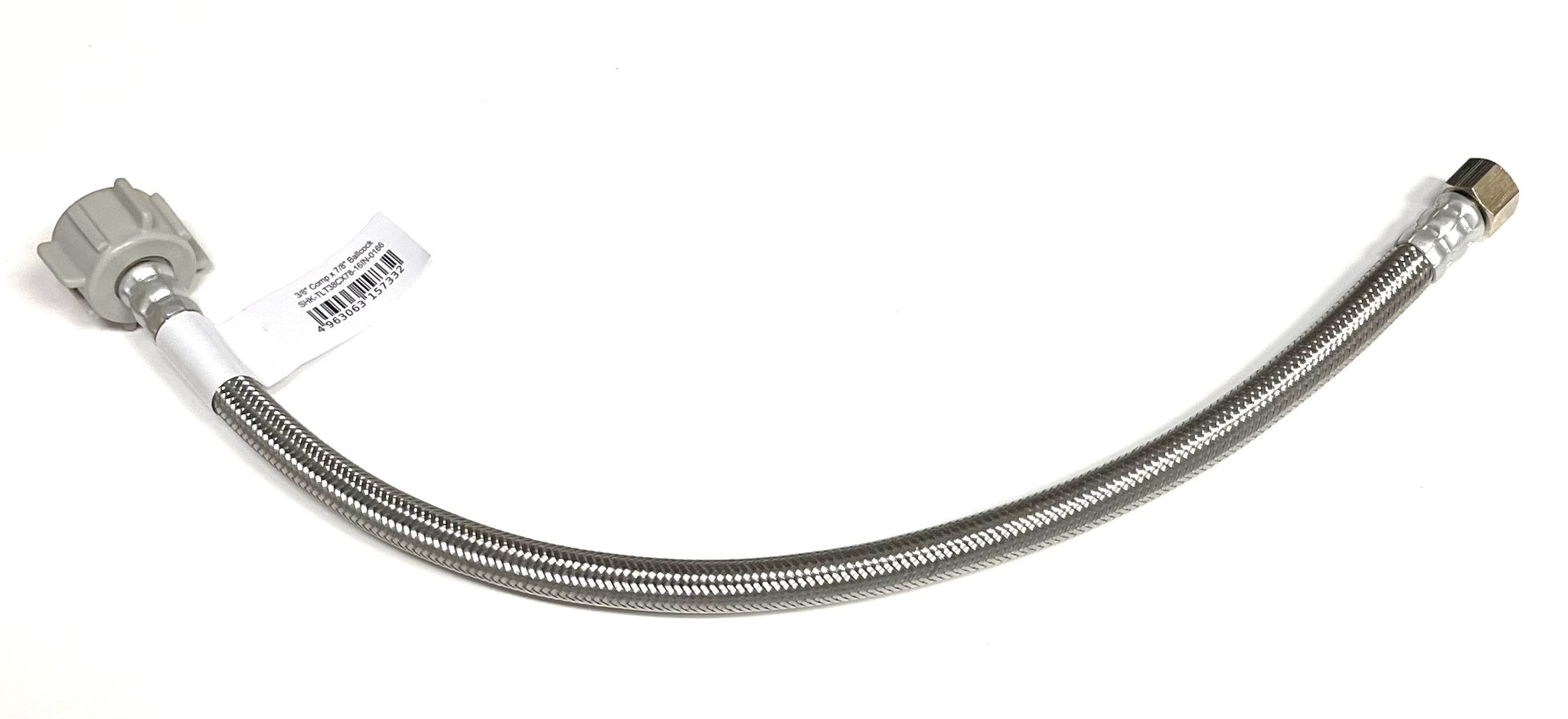 16 Inch Toilet Water Supply Connector Line Braided Stainless