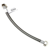 Case Qty - 50 x 12in Faucet Water Supply Connector - 1/2" FIP x 1/2" FIP