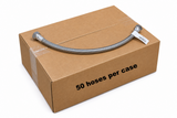 Case Qty - 50 x16 Inch Stainless Steel Braided Faucet Supply Line - 1/2" Female Iron Pipe (FIP) Thread for both ends