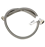 36 Inch Faucet Water Supply Connector Line Braided Stainless Steel, Faucet Supply Line - 1/2" Female Iron Pipe (FIP) Thread for both ends