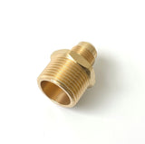Male Flare x MIP Brass Adapter  – 45° Flare Tube Fitting with for Gas, Fuel & Refrigeration (5 sizes)