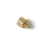 Male Flare x FIP Brass Adapter  – 45° Flare Tube Fitting with for Gas, Fuel & Refrigeration (6 sizes)
