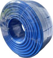 1/2” OD PolyUrethane Tubing x 721 ft. Air line or fuel line replacement. 0 – 125 PSI (blue)