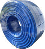 1/2” OD PolyUrethane Tubing x 721 ft. Air line or fuel line replacement. 0 – 125 PSI (blue)