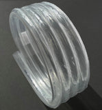 3/4” ID x 1” OD x 10ft Clear PVC tubing. Aquarium, water line, or beverage dispenser replacement.