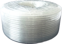 1/2” OD Poly Urethane Tubing x 721 ft. Air line or fuel line replacement. 0 – 125 PSI (Clear)