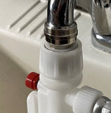 Shark Industrial 12 FT Countertop Dishwasher Fill and Drain Hose Kit with faucet adapter for all major brands