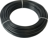 1/4” OD Nylon Tubing x 328 ft. Air line or fuel line replacement. 0 – 300 PSI (black)